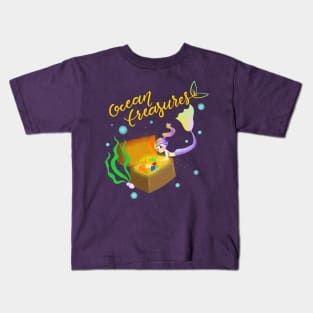 Mermaid Ocean Treasures Sea Life Kids T-Shirt